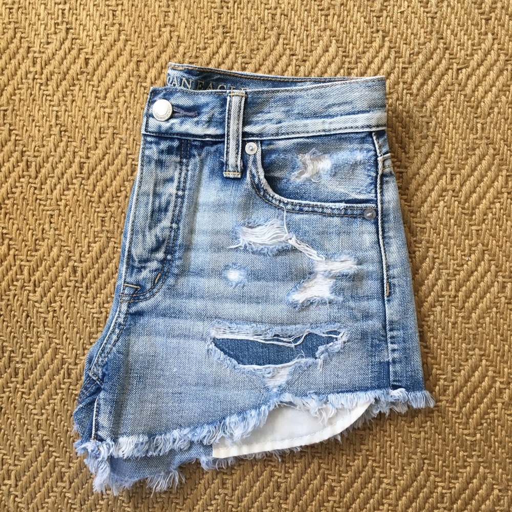 AE High Rise Vintage Festival Shorts